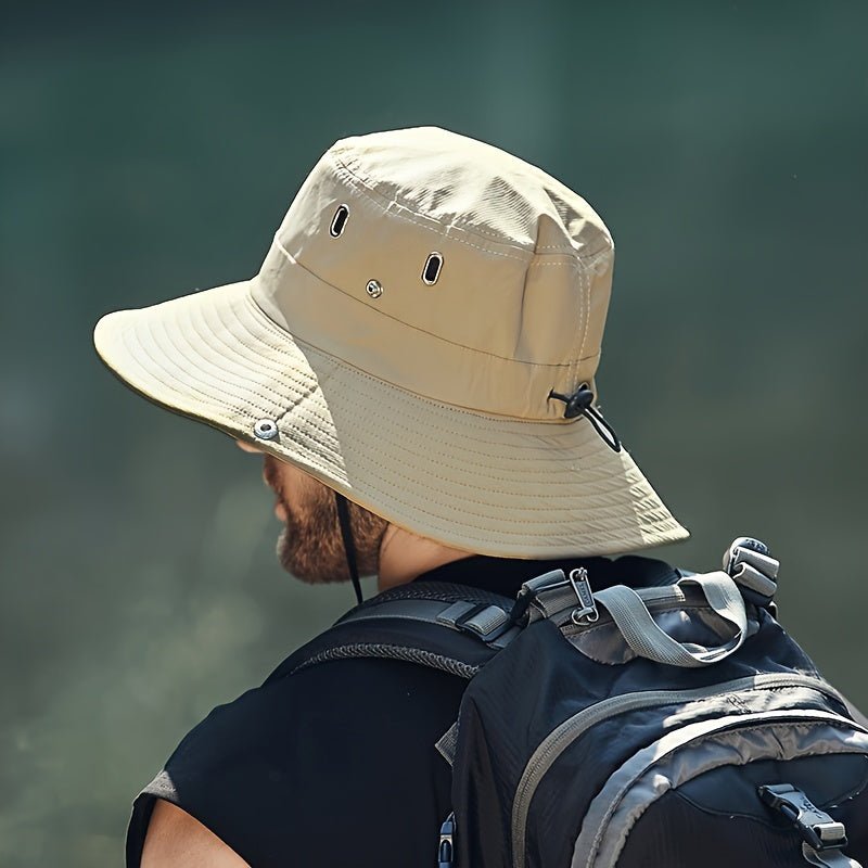 Sunsafe atmungsaktiver Sonnenhut mit breiter Krempe und UV-Schutz für Outdoor-Aktivitäten