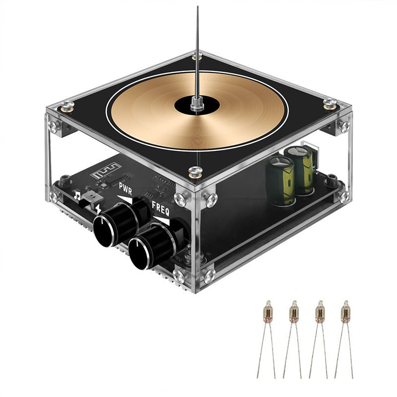 Tesla-Plasma-Musiklautsprecher mit Blitzeffekten und kabellosem Bluetooth-Sound