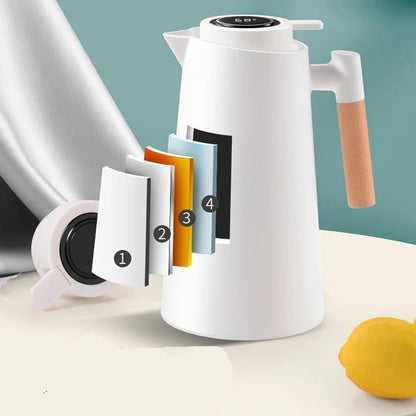 ThermoWood Thermos con display della temperatura e isolamento termico