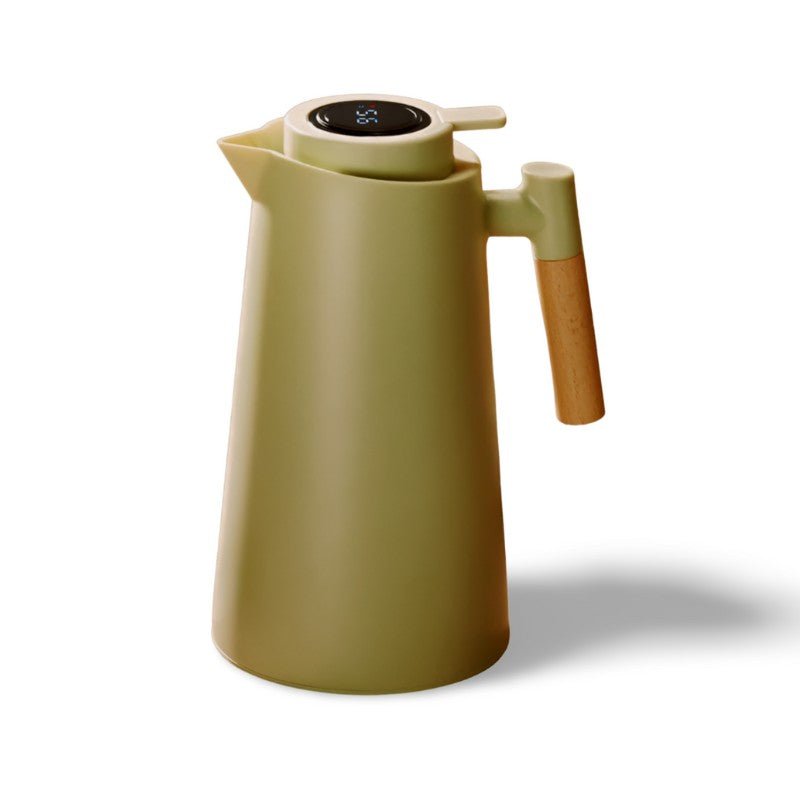 ThermoWood Thermos con display della temperatura e isolamento termico
