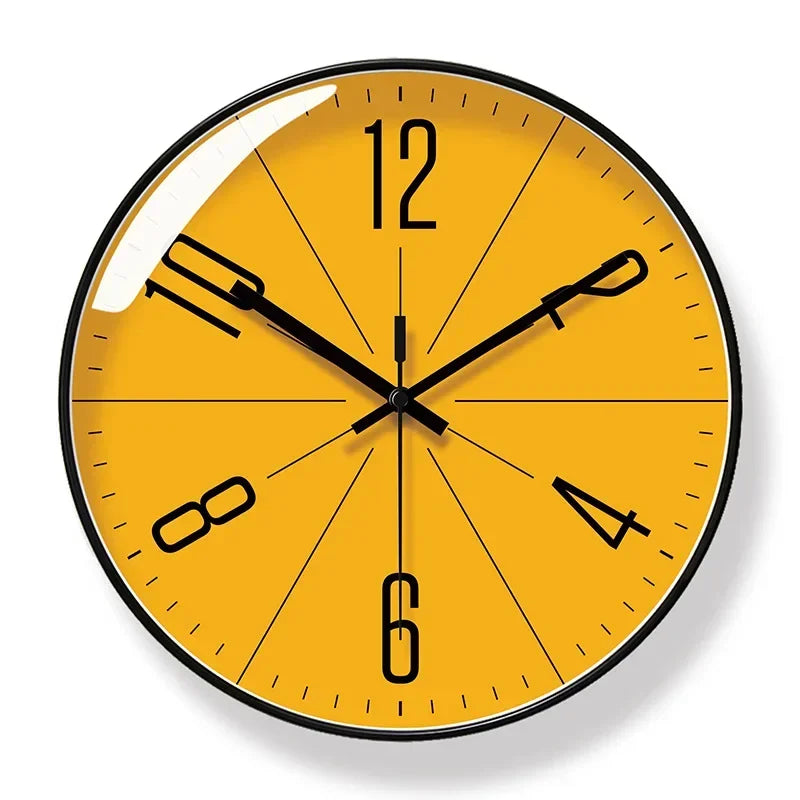 TimeWisp Retro-Wanduhr im skandinavischen minimalistischen Stil