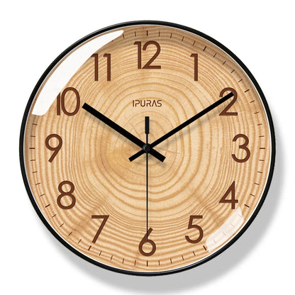 TimeWisp Retro-Wanduhr im skandinavischen minimalistischen Stil