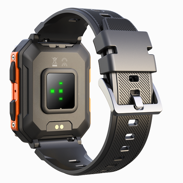 Robuuste TitanGuard-smartwatch met hartslagmeting en activiteitstracking