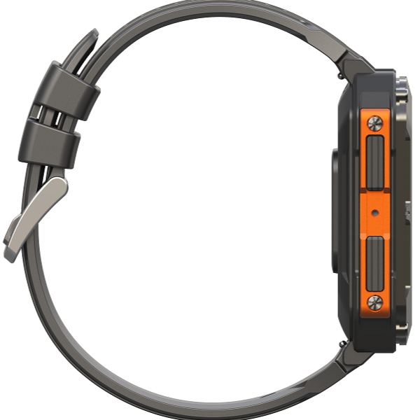 Robuuste TitanGuard-smartwatch met hartslagmeting en activiteitstracking