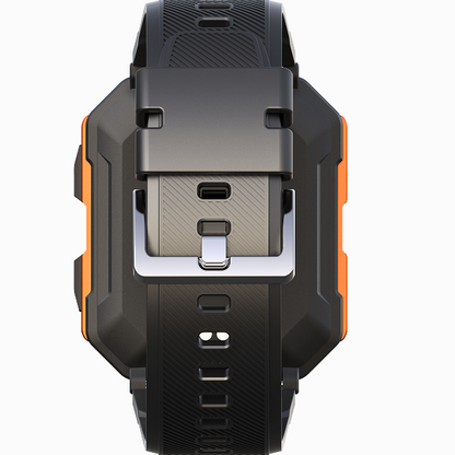 Robuuste TitanGuard-smartwatch met hartslagmeting en activiteitstracking