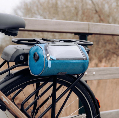 Borsa da bici impermeabile con schermo touch per cellulare – Supporto e custodia per telefono