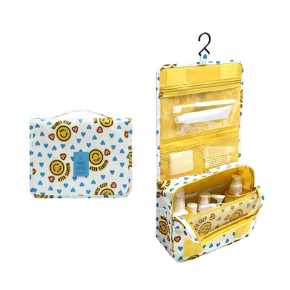 TravelEase Beauty case idrorepellente con gancio