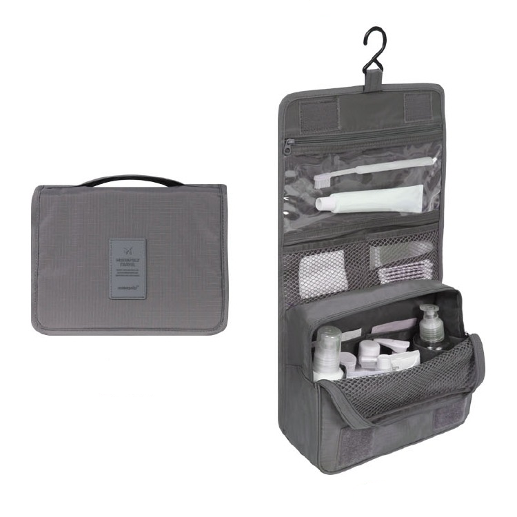 TravelEase Beauty case idrorepellente con gancio