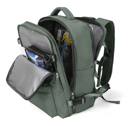 TrekVault wasserdichter Rucksack mit diebstahlsicherem Design und Laptopfach