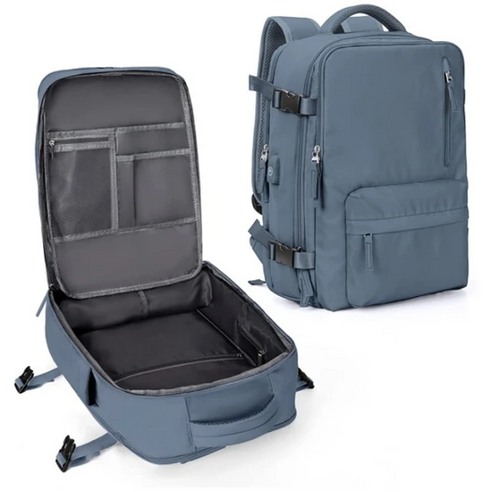 TrekVault wasserdichter Rucksack mit diebstahlsicherem Design und Laptopfach