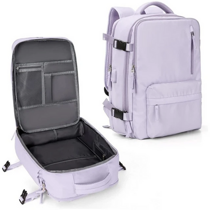 TrekVault wasserdichter Rucksack mit diebstahlsicherem Design und Laptopfach