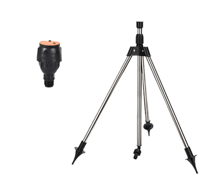 TurboSpray 360° verstellbarer Rasensprenger aus Edelstahl