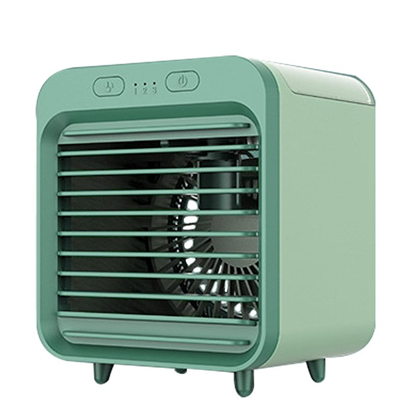 USB-miniluchtkoeler en luchtbevochtiger met sfeervolle ledverlichting