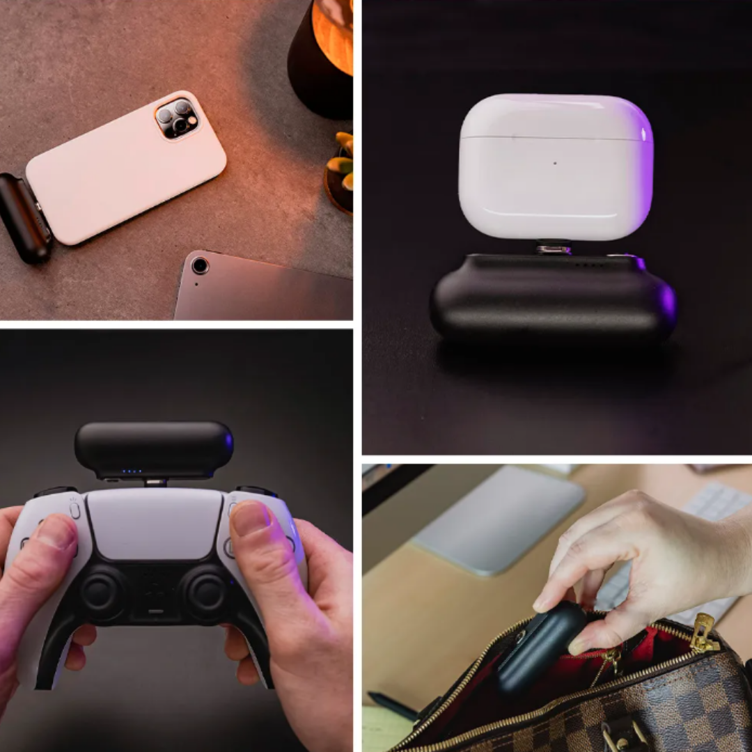 Universele magnetische mini-powerbank – draagbare oplader