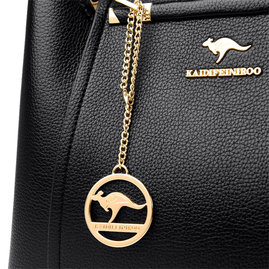 Vivian luksus skuldertaske med crossbody-rem