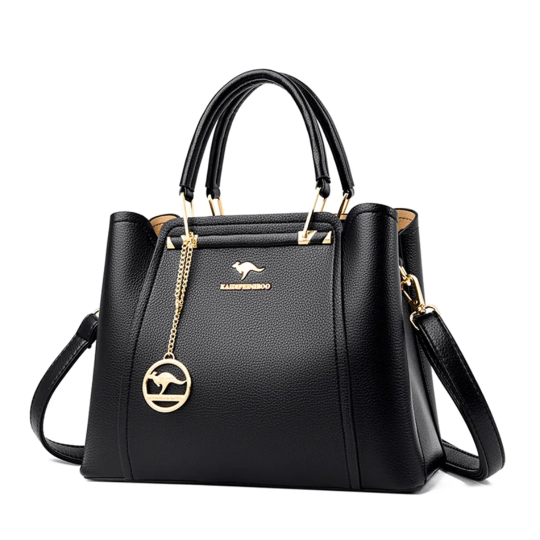 Vivian luksus skuldertaske med crossbody-rem
