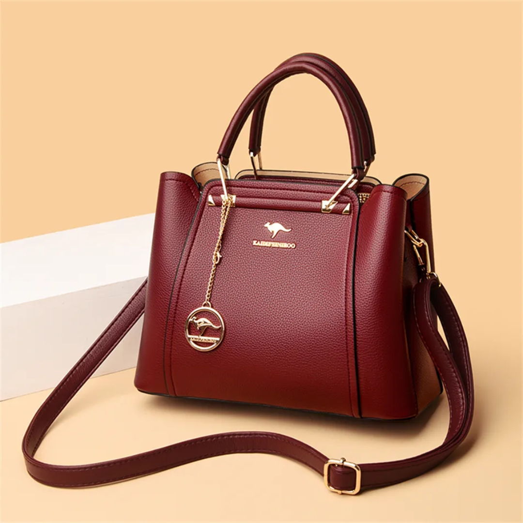 Vivian luksus skuldertaske med crossbody-rem