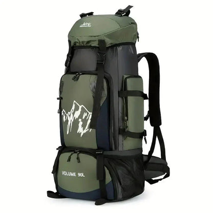 Wasserdichter 90L-Outdoor-Rucksack – groß, strapazierfähig und geräumig