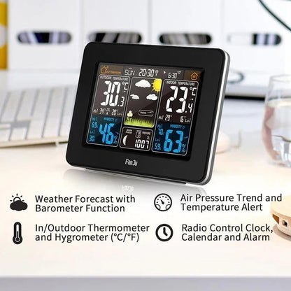 Stazione meteorologica wireless con misurazione della temperatura e dell’umidità interna ed esterna