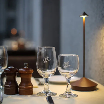 Lampada da tavolo LED wireless RadiantGlow con batteria ricaricabile