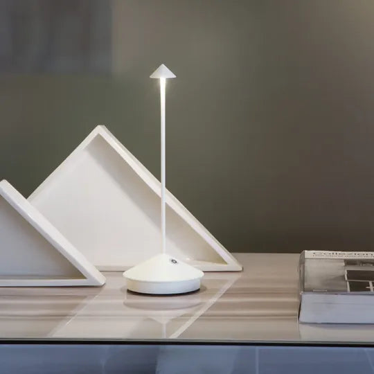 Lampada da tavolo LED wireless RadiantGlow con batteria ricaricabile