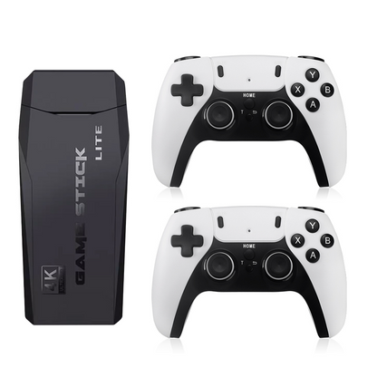 Console di gioco retrò wireless con HDMI 4K e 2 controller wireless
