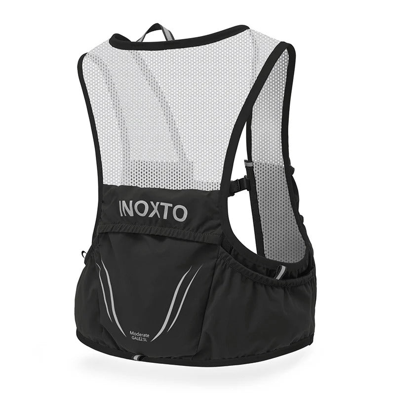 Gilet da trail running con borracce morbide – leggero e traspirante