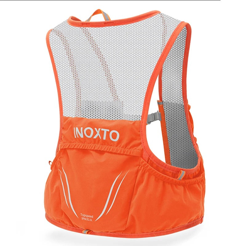Gilet da trail running con borracce morbide – leggero e traspirante