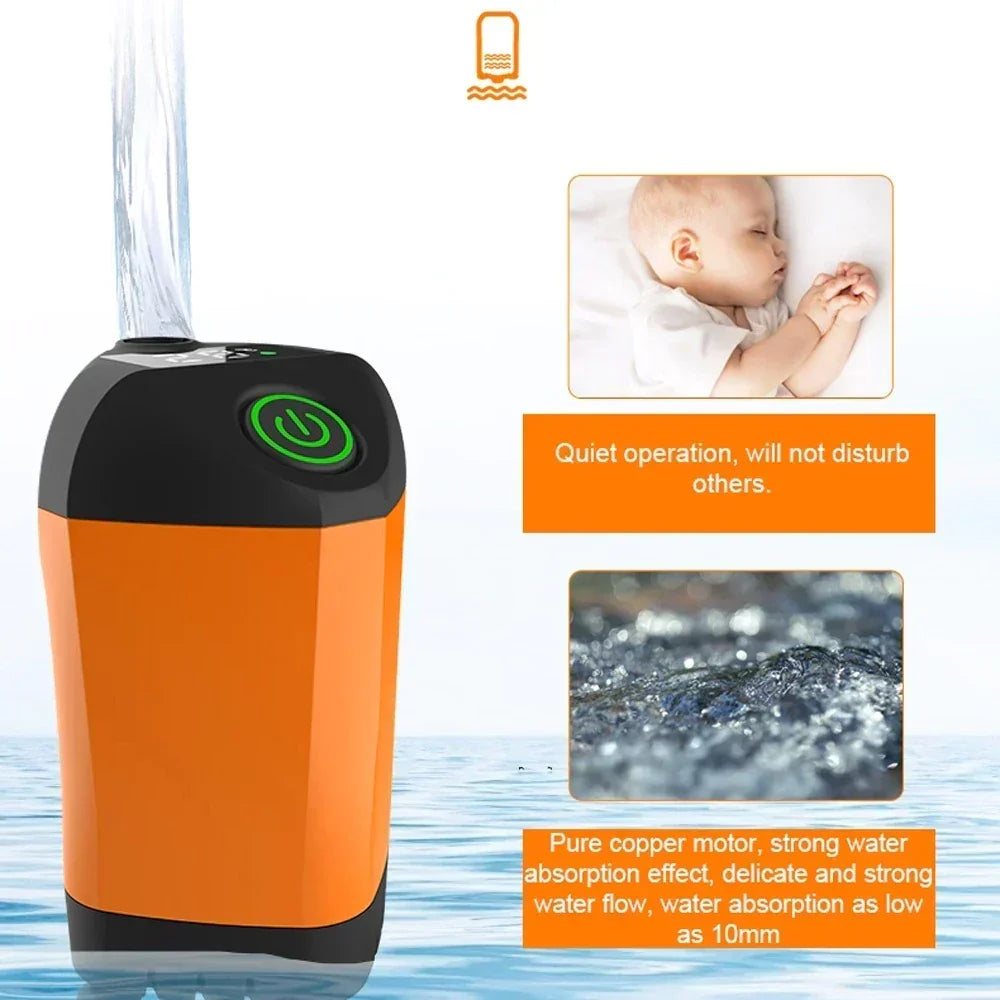 Doccia portatile da campeggio – ricaricabile, compatta ed efficiente