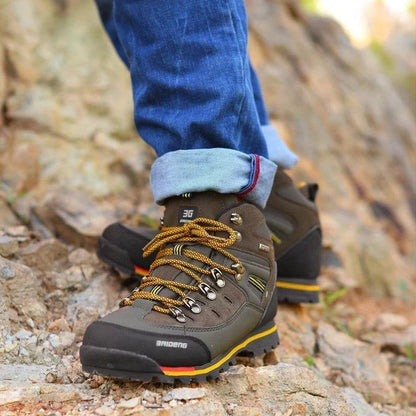 Scarpe da trekking impermeabili da uomo - resistenti, per attività all'aperto e terreni vari